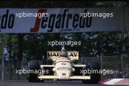 Thierry Boutsen (BEL) Arrows A8 Bmw 2nd position