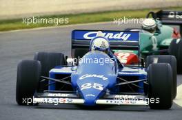 Andrea de Cesaris (ITA) Ligier JS25 Renault