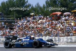 Martin Brundle (GBR) Tyrrell 014 Renault