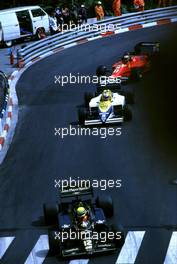 Fia Formula One World Championship 1985, GP F1 Mpntecarlo, Ayrton Senna (Bra) Lotus renault 97T
