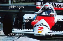 Formula One World Championship 1985 Alain Prost (F) McLaren MP4-2B Marlboro McLaren International
