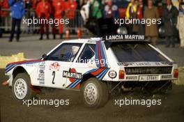 Markku Alen (FIN) Lancia Delta S4 GrB Martini Racing