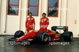 Michele Alboreto (ITA) Rene Arnoux (FRA) Ferrari 156/85