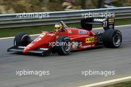 Michele Alboreto (ITA) Ferrari 156/85 2nd position
