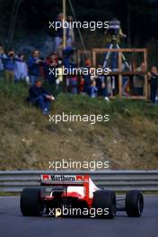 Alain Prost (FRA) McLaren MP4/2B Tag Porsche 3rd position