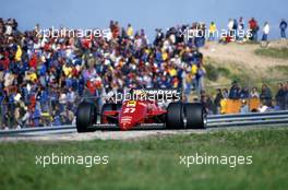 Michele Alboreto (ITA) Ferrari 156/85