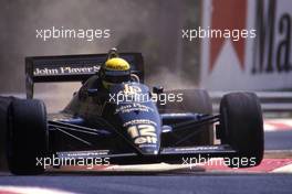 Ayrton Senna da Silva (BRA) Lotus 97T Renault 1st position