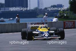 Nelson Piquet (BRA) Williams FW11 Honda 3rd position