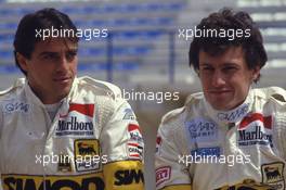 Alessandro Nannini (ITA) Andrea de Cesaris (ITA) Minardi