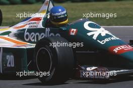 Gerhard Berger (AUT) Benetton B186 Bmw