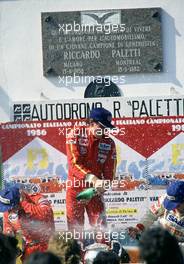 Stefano Modena (ITA) Reynard 863 Alfa Romeo Euroteam 1st position