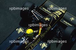 Ayrton Senna da Silva (BRA) Lotus 98T Renault 3rd position