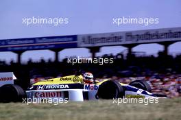 Formula One World Championship 1986 -GP F1 Hockenheim Nelson Piquet (bra) Williams FW11