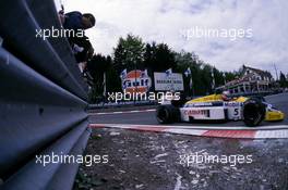 Nigel Mansell (GBR) Williams FW11 Honda 1st position
