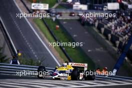 Nigel Mansell (GBR) Williams FW11 Honda 1st position