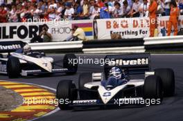 Derek Warwick (GBR) Brabham BT55 Bmw leads team-mate Riccardo Patrese (ITA)