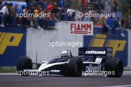 Riccardo Patrese (ITA) Brabham BT55 Bmw at Variante Alta