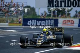 Ayrton Senna da Silva (BRA) Lotus 98T Renault