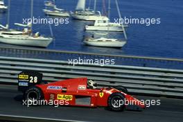 Stefan Johansson (SWE) Ferrari F186
