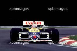 Formula One Championship 1986 -NIgel Mansell (gbr) Williams FW11 - Canon Williams Team