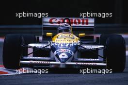Nelson Piquet (BRA) Williams FW11 Honda