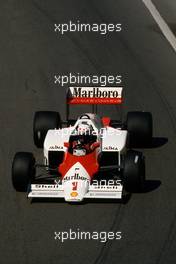 Alain Prost (FRA) McLaren MP4/2C Tag Porsche 3rd position