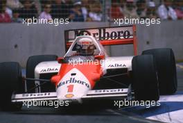 Alain Prost (FRA) McLaren MP4/2C Tag Porsche 1st position