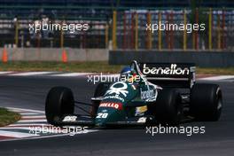 Gerhard Berger (AUT) Benetton B186 Bmw 1st position