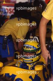 Ayrton Senna da Silva (BRA) Lotus 99T Honda 2nd position