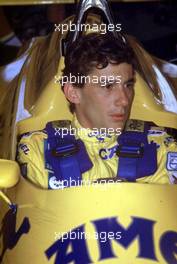 Fia Formula One World Championship 1987 Ayrton Senna (bra) Lotus 99T