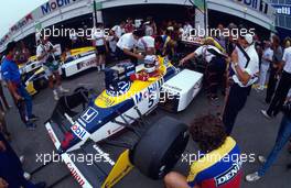 Formula One Championship 1987- Nigel Mansell (gbr) Williams FW11b Judd - Canon Williams Team