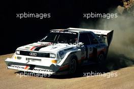 Walter Rohrl (GER) Audi Sport Quattro S1 Audi Sport 1st position