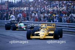 Ayrton Senna da Silva (BRA) Lotus 99T Honda 1st position