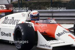 Alain Prost (FRA) Mc Laren MP4/3 Tag Porsche 1st position