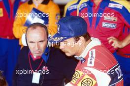 Formula One Championship 1987 - Nigel Mansell (gbr) Williams FW11b Judd - Canon Williams Team with Franck Wlliams principal of the team