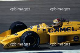 Nelson Piquet (BRA) Lotus 100T Honda