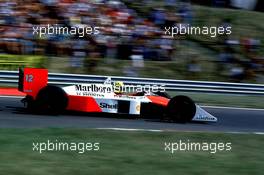 Fia Formula One World Championship 1988 GP F1 Budapest Ayrton Senna (bra) McLaren Honda MP4/4 1st positon