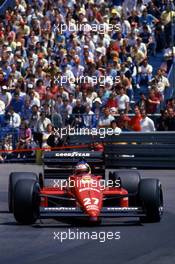 Michele Alboreto (ITA) Ferrari F187/88C 3rd position