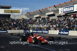 Alex Caffi (ITA) Dallara Ford Cosworth Bms Scuderia Italia