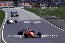 Gerhard Berger (AUT) Ferrari 187/88C