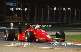 Gerard Berger (AUT) Ferrari F187/88c 1st position