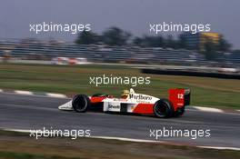 Ayrton Senna da Silva (BRA) McLaren MP4/4 Honda 2nd position