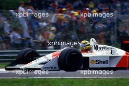Ayrton Senna da Silva(BRA) McLaren MP4/4 Honda 1st position