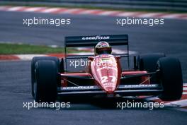 Michele Alboreto (ITA) Ferrari F187/88C