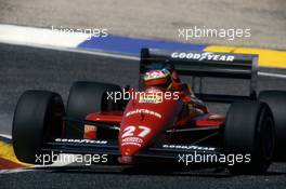 Michele Alboreto (ITA) Ferrari f187/88C 3rd position