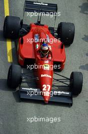 Michele Alboreto (ITA) Ferrari 187/88C