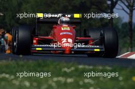 Gerhard Berger (AUT) Ferrari 187/88C