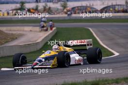 Nigel Mansell (GBR) Williams FW12 Judd 2nd position