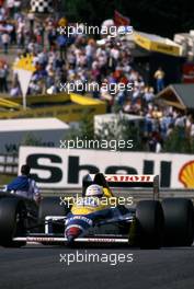 Martin Brundle (GBR) Williams FW12 Judd