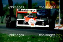 Fia Formula One World Championship 1988 GP F1 San Marino (rsm) Ayrton Senna (bra) McLaren Honda MP4/4 1st positon